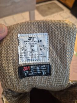 Bellville boots 13w