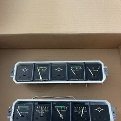 PA 28-181 Piper Archer Aircraft Fuel Gauge Cluster Set