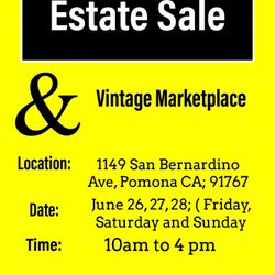 Estate Sale; All Antique & Vintage 