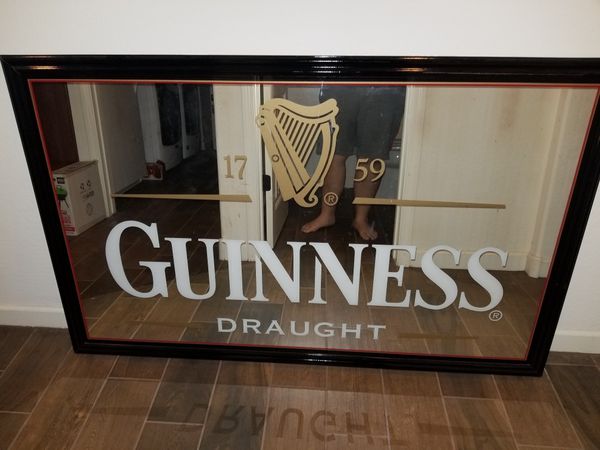 Large Guinness Bar Mirror for Sale in Queen Creek, AZ - OfferUp