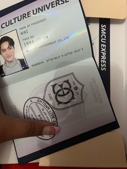 SMTOWN LIVE 2022 SMCU Express @Kwangya Merch EXO Kai version