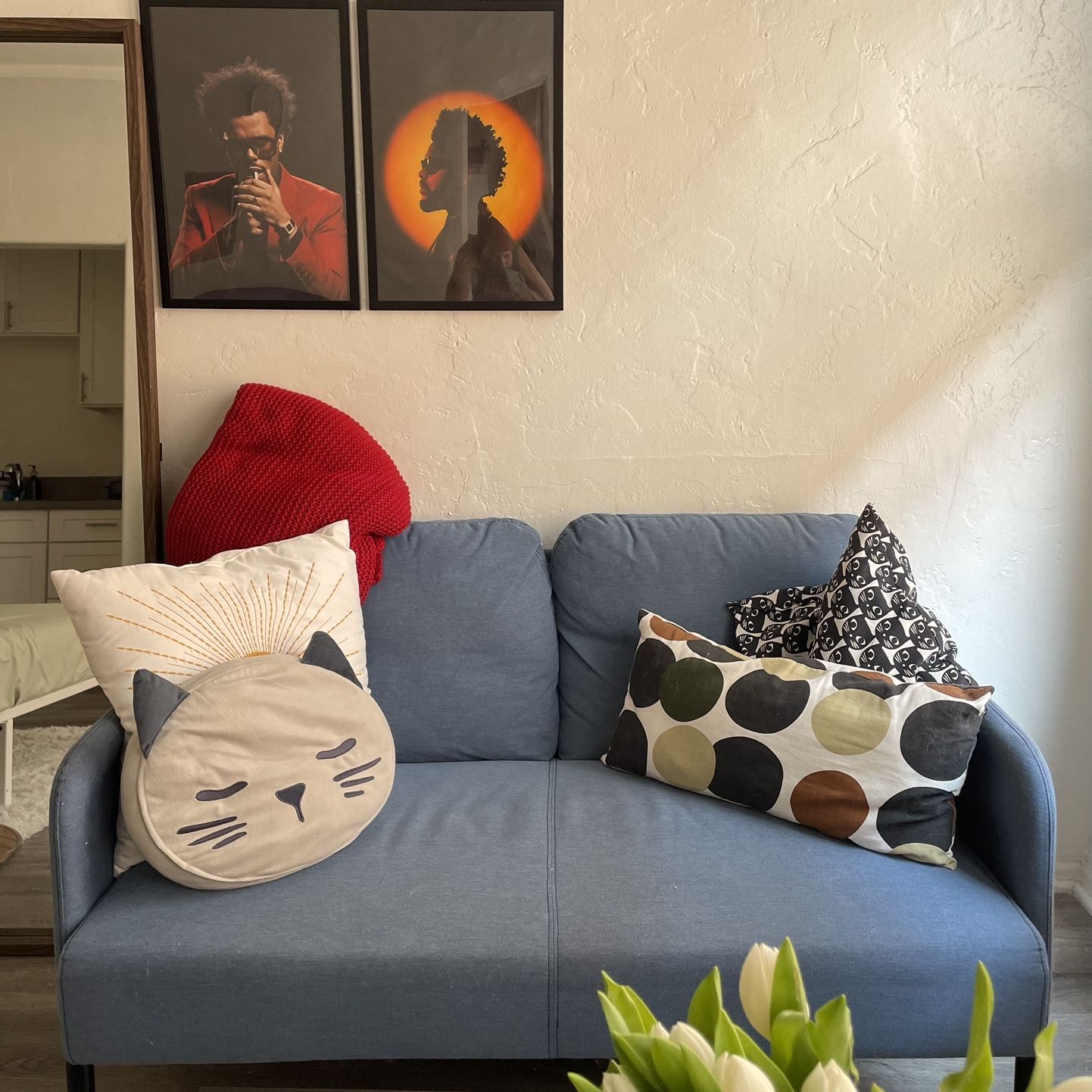 IKEA - Glostad Loveseat, Knisa medium blue for Sale in Los Angeles