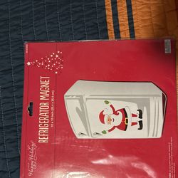 Refrigerator Magnet Christmas Holidays 10 X 10 Brand New 