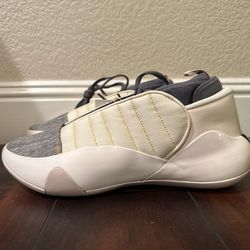 🔥🔥Adidas Harden Volume 7 Cream White Carbon Grey Basketball Shoes Adults 10 No Box🔥🔥