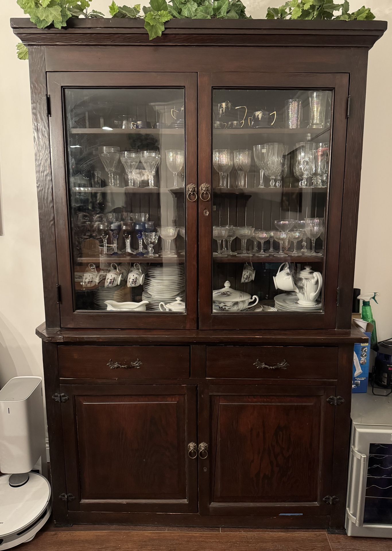 Antique China Glass Cabinet