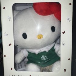 Hello Kitty X Starbucks Plush