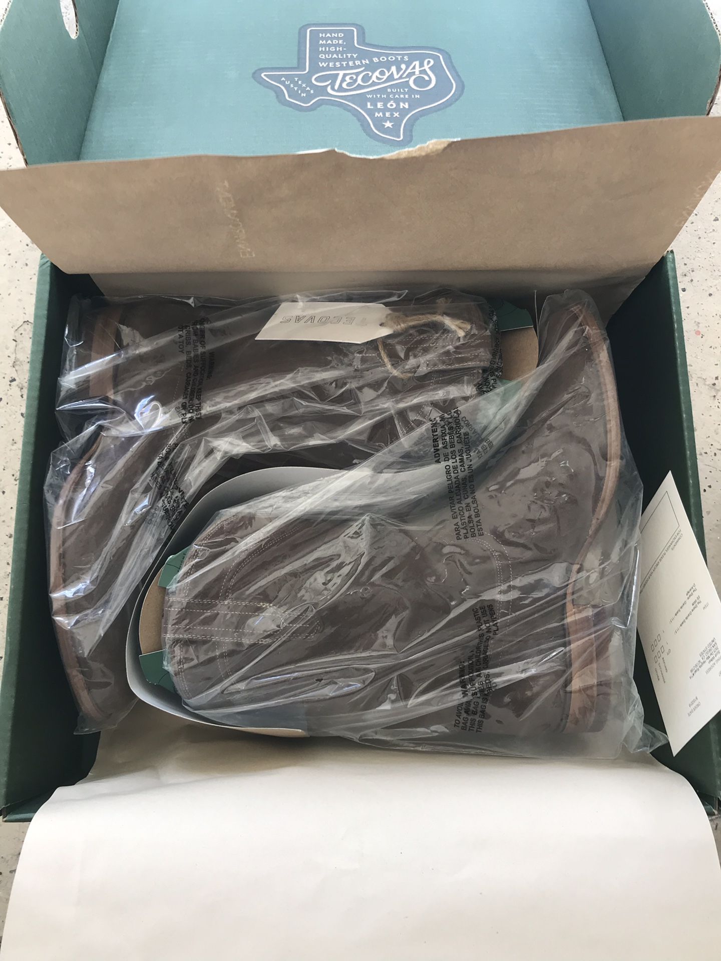 Tecovas- Shane Suede Western Boots