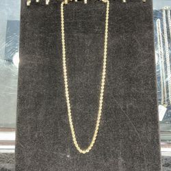 Rope Necklace 10k Yellow Gold