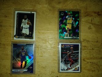 LeBron James sports cards