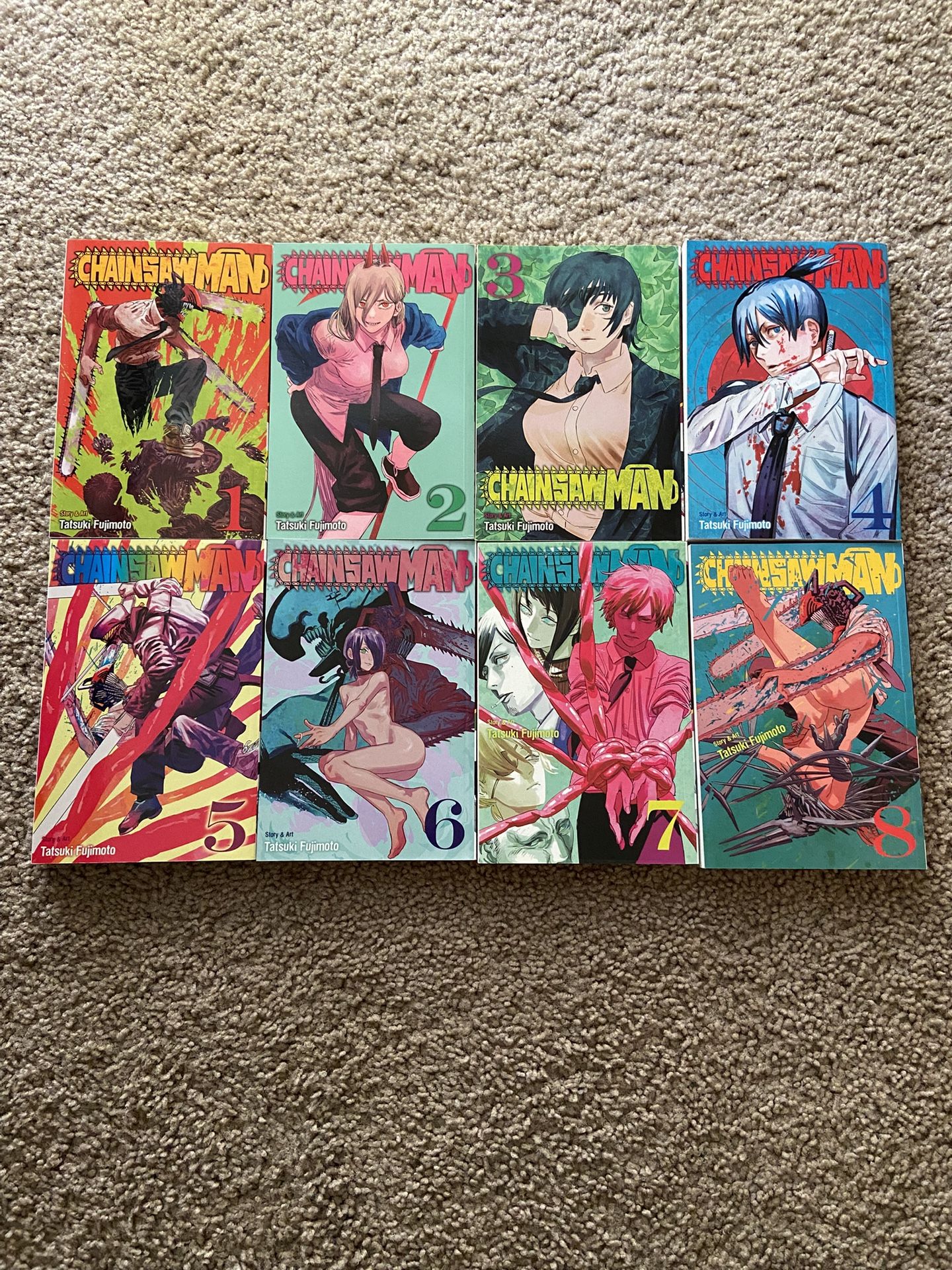 Chainsaw Man Manga 1-8
