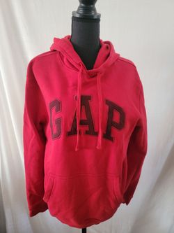 Gap Arch Logo Pullover Hoodie Red/Medium
