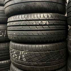 Tires 245-45r18 Mismatched 
