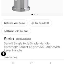 BRAND NEW AMERICAN STANDARD SERIN FAUCET