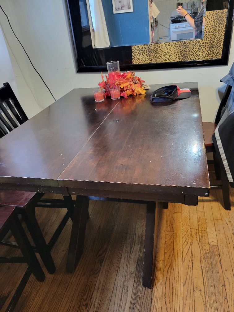 Kitchen Table Expandable 4 Chairs 