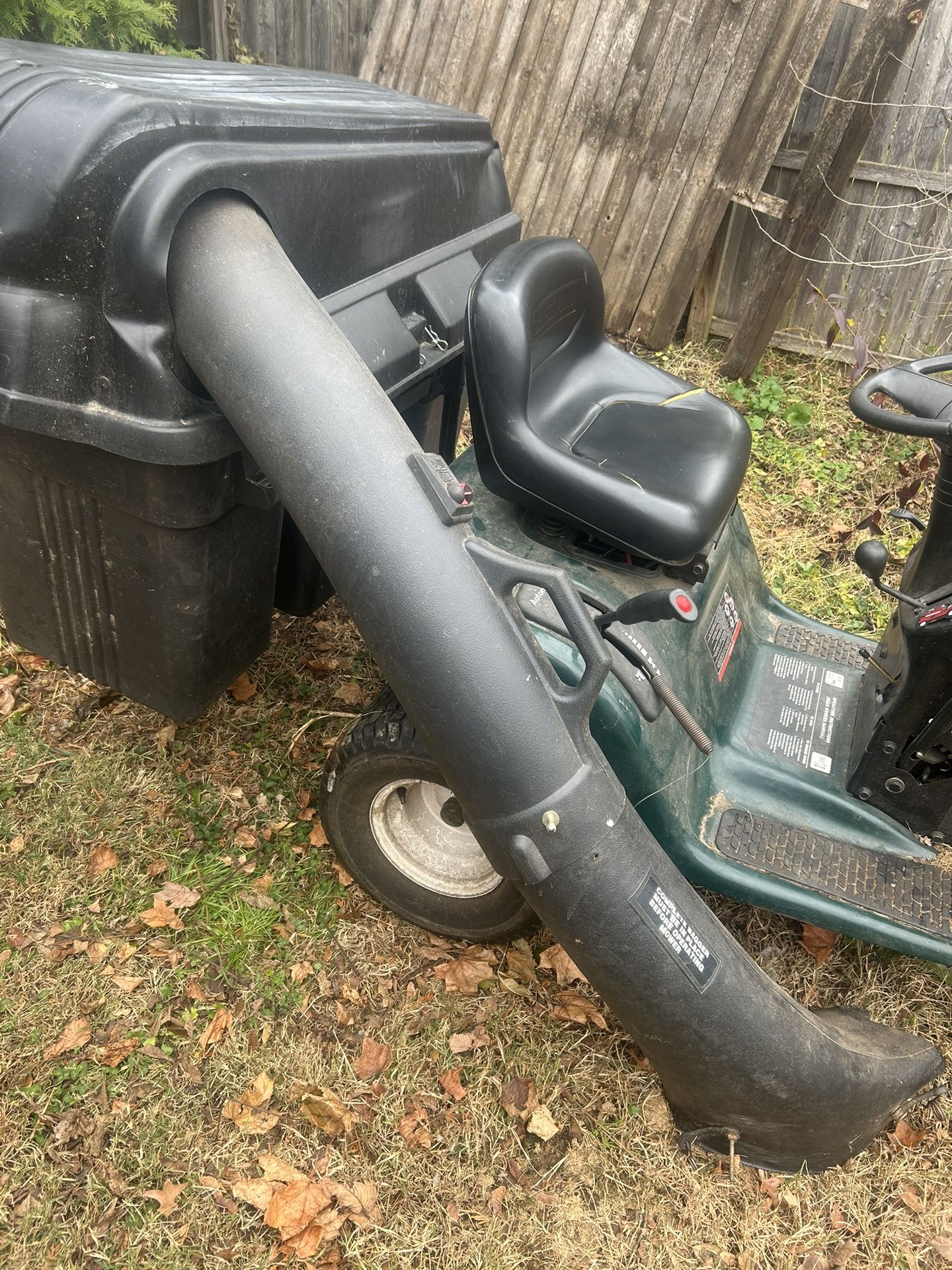 Craftsman Tractor Grass Catcher