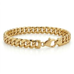 Solid 14K Yellow Gold Miami Cuban Link Bracelet 11mm 7.5" 41g - Heavy & Pristine