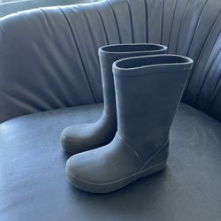 Kids Rubber Rain Boots Size 9.5 Toddler
