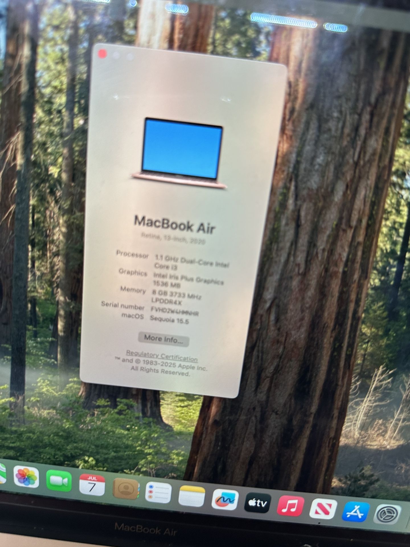 Laptop Macbook Air 2020 #45522