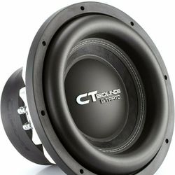 CT Sounds STRATO-12-D2 2500 Watts Max 12 Inch Car Subwoofer Dual 2 Ohm

