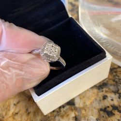  Ring  From J Penny Stilen  Steel Con Brillanticos Small