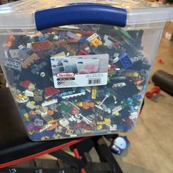Two Full Bins Of Unused Lego 