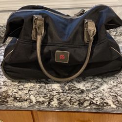 Swiss Gear Rolling Black Duffle Bag Brand New Never Used  22” L 14” H 12” D