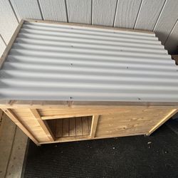 Outdoor Wooden Dog House 