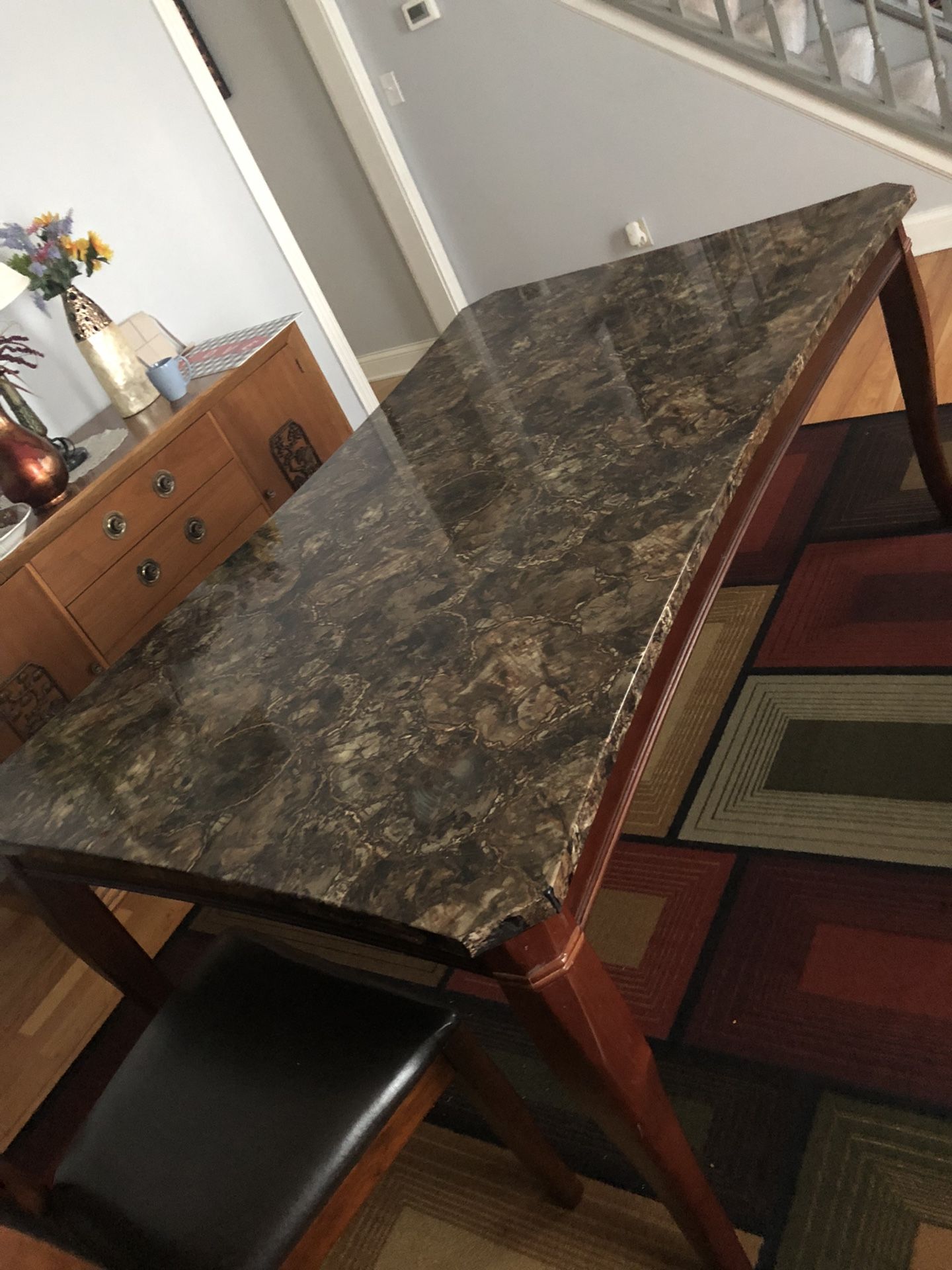 Marble Dining Table Laminate 