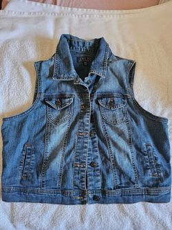 Denim vest