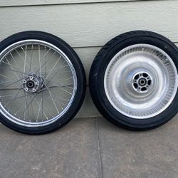 Harley Davidson Wheels With Tires