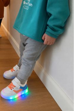 Boy Toddler Light Up Shoes New