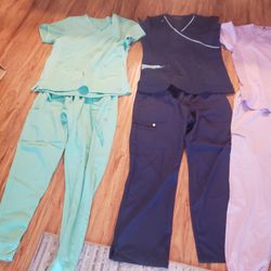 scrub uniform set medium