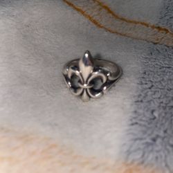 Fleur de lis james avery ring sz 10