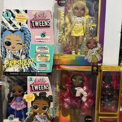 L.O..L  AND RAINBOW  DOLL