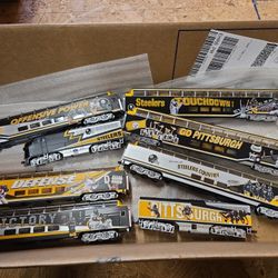  Steelers Football Super Bowl Train Set