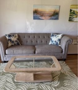 Sofa and coffee table