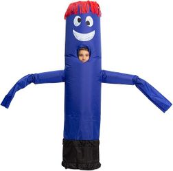 Inflatable Wacky Waving Tube Man Kids Costume