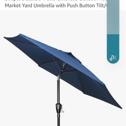 9' Patio Umbrella and Mosquito Net