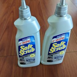 Soft Scrub Multisurface Gel Cleaner and  Comes in an 18.3 oz. bottle and Orthodox Union certified Kosher, and can be used on all kitchen and bathroom 