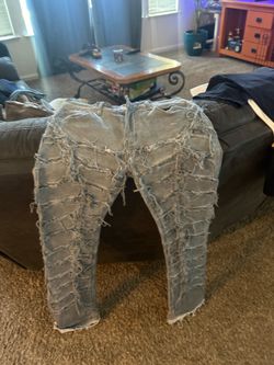 Stacked jeans