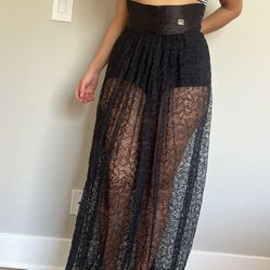 Roberto Cavalli Lace Maxi skirt 