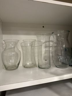 Clear Vases