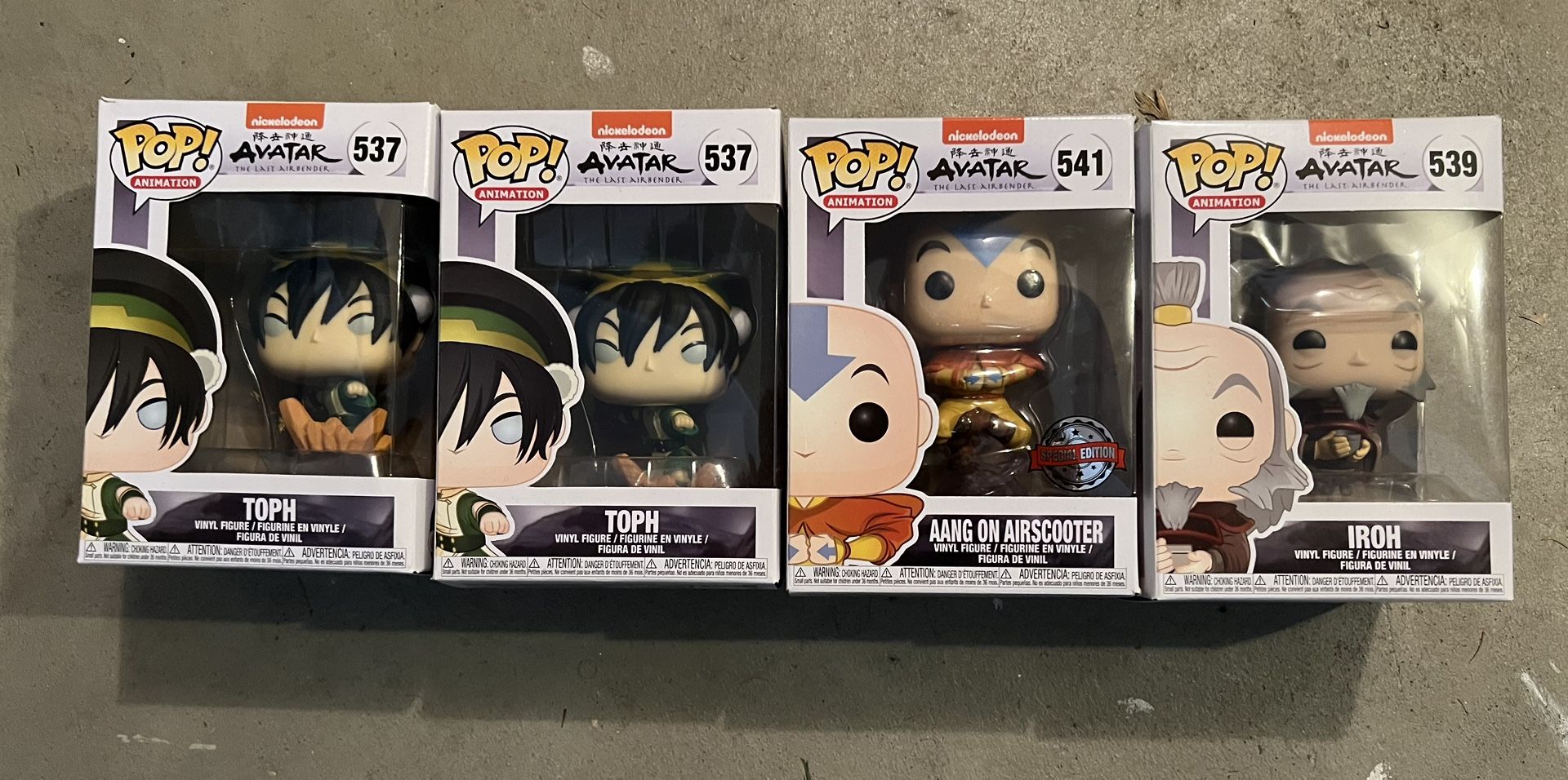 Avatar The Last Airbender Funko’s