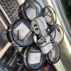 iPhone And Android Phone Wall Adapter With 6” iPhone Cable Attached