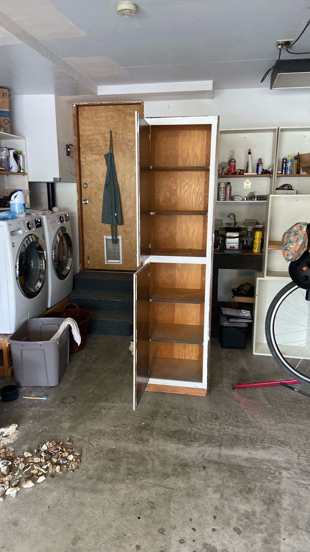 Shelves And A Cabinet For Free
