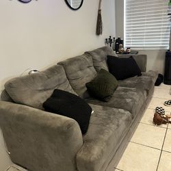 Gray Couch Set