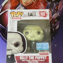 Funko Pop!! Billy the Puppet #1822  LE 9500 With Protector. 🚢🐕🚢