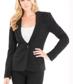 Women's Guess Polka Dot Blazer