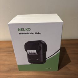 Nelko Thermal Label Maker – New in Box