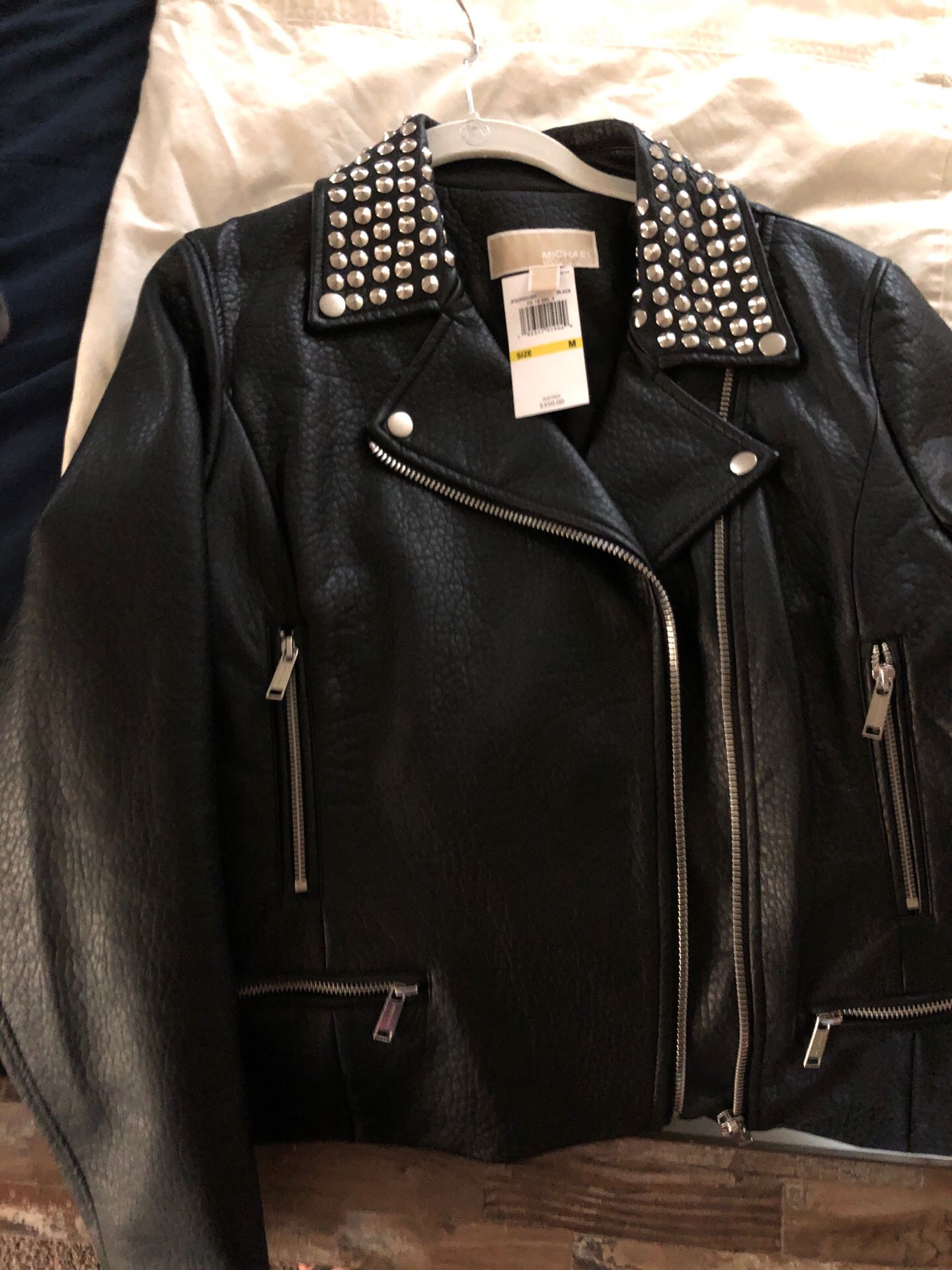 Michael Kors black jacket new Size medium Paid $350